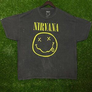 Nirvana Never Mind Rock T-shirt Size XL